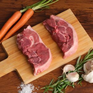 Boneless Lamb Steaks 800g+