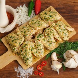 Garlic Butter Chicken Wings 1 kg