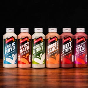 Crucial Sauces Various Flavours