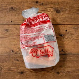 Gills Frozen Sausages 1.35Kg (Standard & Jumbo)